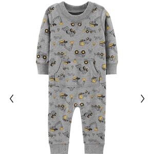Carter's Construction Truck Jumpsuit